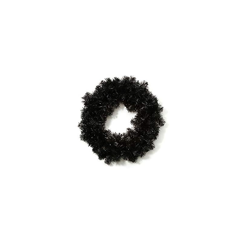 Darice Black Colorado Pine Wreath Seasonal Decor