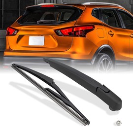 Shopauto Rear Windshield Wiper Arm Blade Assembly Kit Compatible with Nissan 2014-2020 Rogue, 2017-2020 Rogue Sport, 2013-2020 Pathfinder Rear Window Wiper, Replacement 287803JA0A