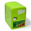 CURTIS Mountain Dew MIS134MD, Mini Portable Compact Personal Fridge Cooler,