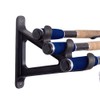 Croch Horizontal Wall Rod Rack for 3 Fishing Rods (Two
