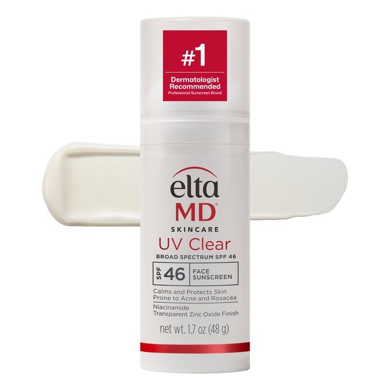 EltaMD UV Clear Face Sunscreen SPF 46, Oil-Free Sunscreen with