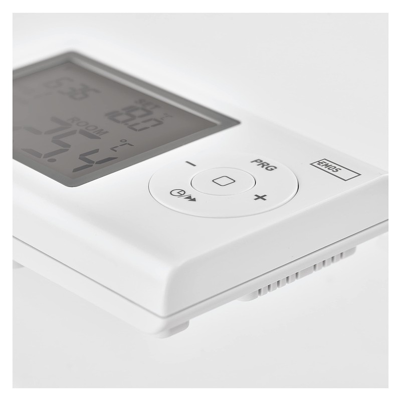 EMOS Digital Room Thermostat, Programmable Wall Thermostat for Heating and
