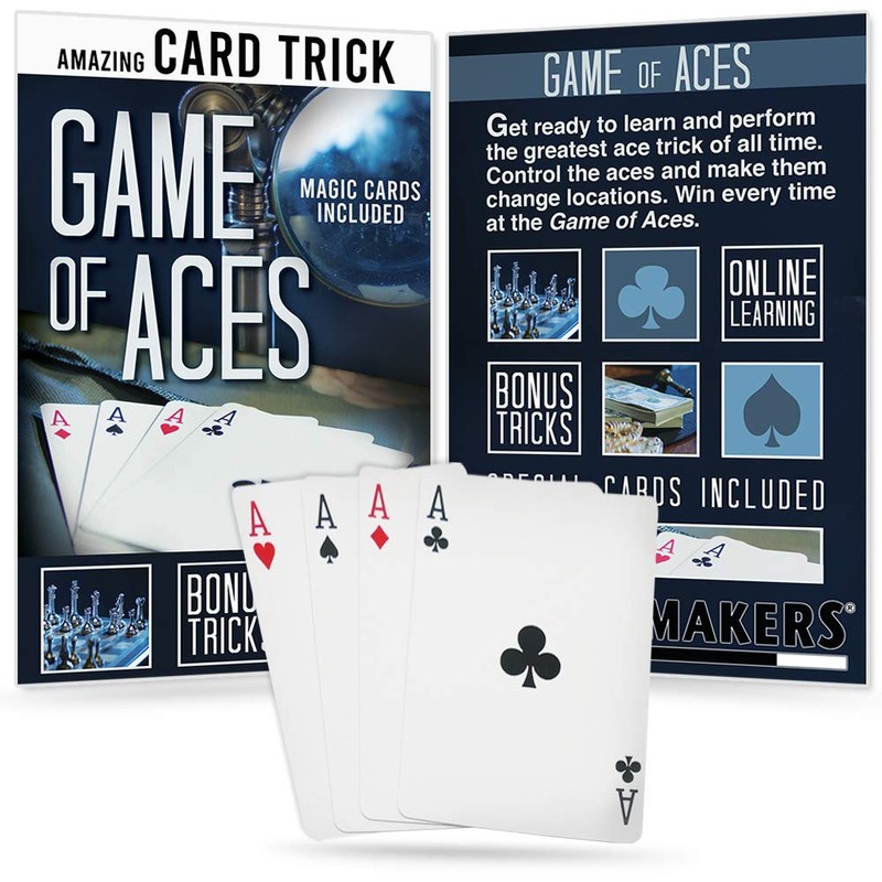 Aces Card Trick - Magic Makers Game of Aces with
