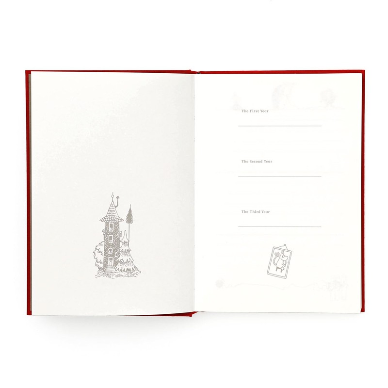 Moomin Three Year Diary Moomin 3 Year Journal (Light Blue)