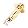 6.35mm Guitar Output Jack Socket Metal Construction Endpin Pickup Jack