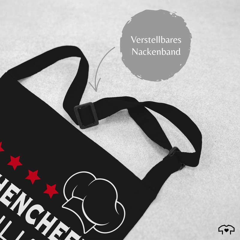Geschenk mit Namen personalisiert by Shirtracer - Apron - Cooking