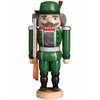Seiffener Volkskunst German Nutcracker Hunter, Height 25 cm / 10