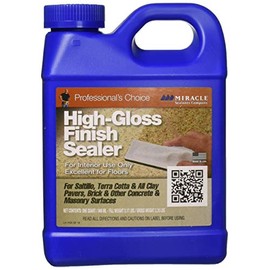 Miracle Sealants High-Gloss Finish Sealer for Tile & Stone, Water-Based, Quart