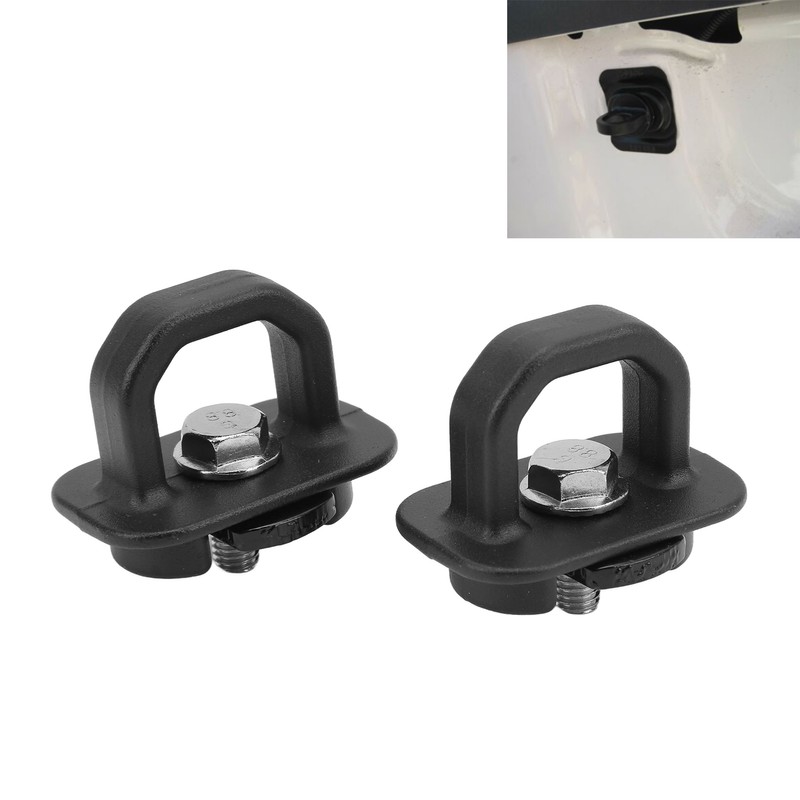 2 Pcs Truck Tie Down Anchors 23146899 Alloy Bed Mounted