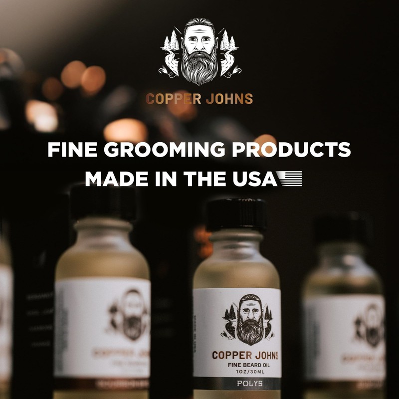 Copper Johns Barbershop Beard Oil