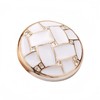 10 PCS Gold White Pearl Buttons Fastener - Versatile Sewing