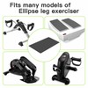 Non-Slip Elliptical Machine Mat - Durable Workout Mat for Under