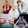 TMKEFFC TMKEFFC Breathing Necklace for Anxiety, Fidget and Quit Smoking