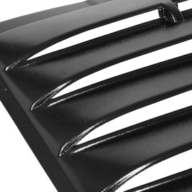 Rear Window ABS Vent Louver Style Windshield Sun Shade Cover Replacement for Ford Mustang Coupe 94-04