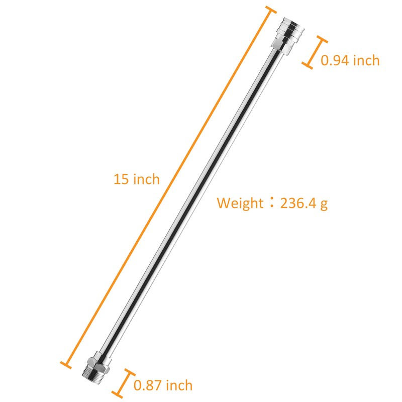 PWACCS Pressure Washer Extension Wand, Universal Lance Extension for Power