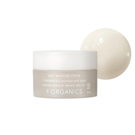 F Organics Deep Moisture Cream, 1.4 oz (40 g), Moisturizing Cream, Moisturizing, COSMOS Organic Certified, Organic