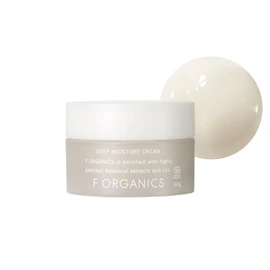F Organics Deep Moisture Cream, 1.4 oz (40 g), Moisturizing Cream, Moisturizing, COSMOS Organic Certified, Organic