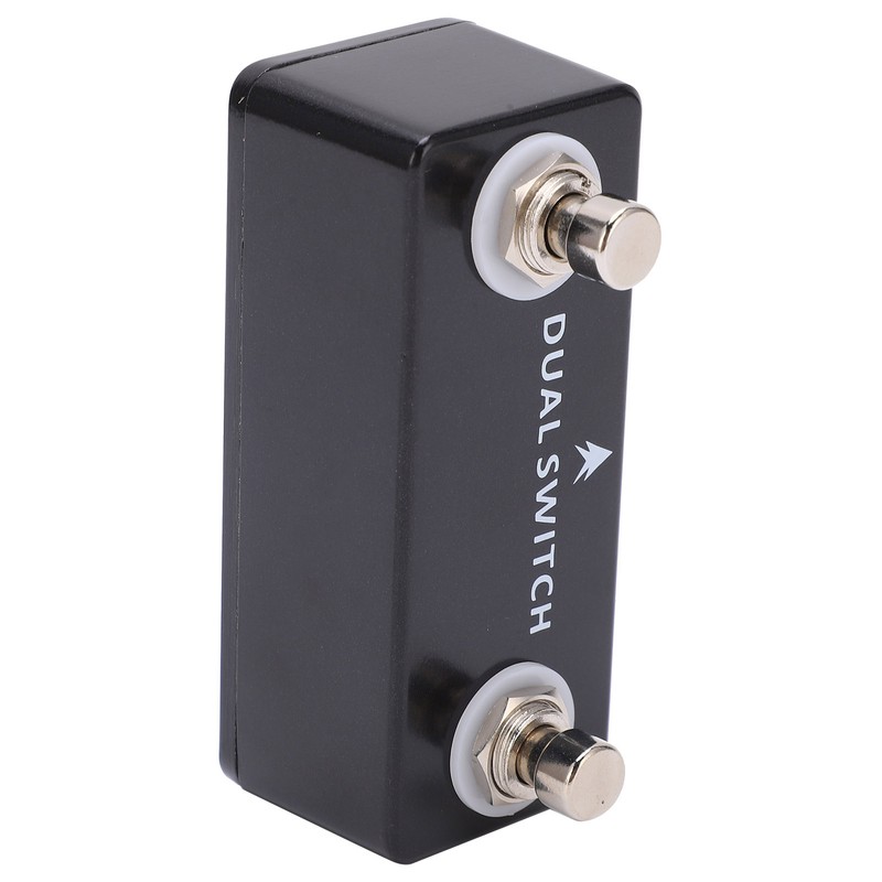 Guitar Foot Switch Pedal Dual Footswitch Tap Momentary Lock Free