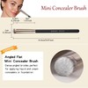 ENERGY 3-in-1 Angled Foundation Brush Flat Top Concealer Brush Set