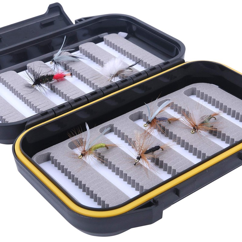 MAXIMUMCATCH OR Fly Box Waterproof Portable Design Fly Fishing Box(Easy