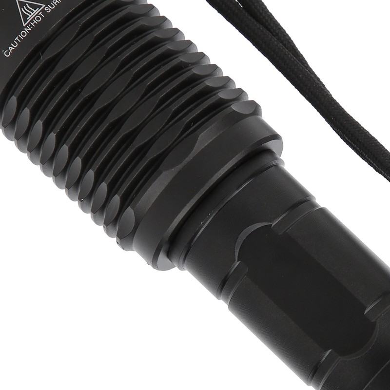 Aluminium Alloy Night Viewing Zoom Torch IPX6 Waterproof Hunting Flashlight
