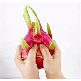 Pieza Artificial Realista Pitaya Falsa Modelo Fruta Dragón Decoración Hogar Tienda Cocina
