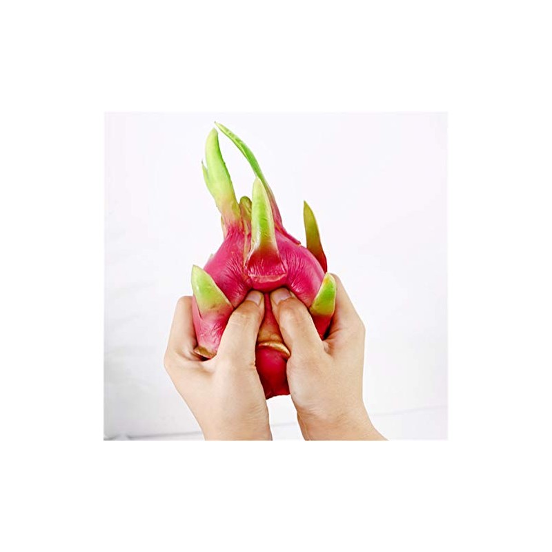 Pieza Artificial Realista Pitaya Falsa Modelo Fruta Dragón Decoración Hogar