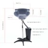 Gdrasuya10 Hair Washing Sink, Portable Shampoo Bowl Basin Height Adjustable