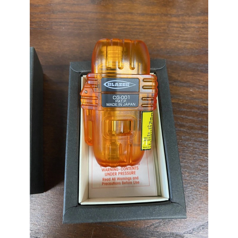 Blazer New BLAZER "The Blazer" Torch Lighter CG-001 Orange Butane
