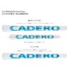 CADERO Cadero 2x2 PENTAGON Duo UT White/Blue Large/No Backline