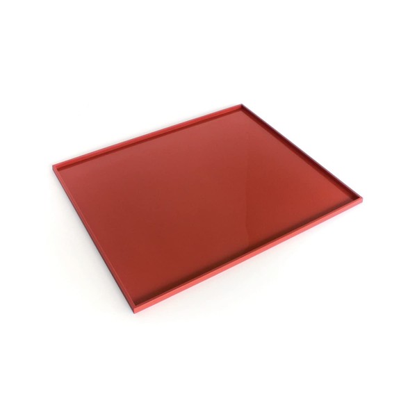 Silikomart 23.022.00.0065 Tapis Roulade Backmatte und Backbleche, Silikon, rot, 325 x 325 h 10 mm
