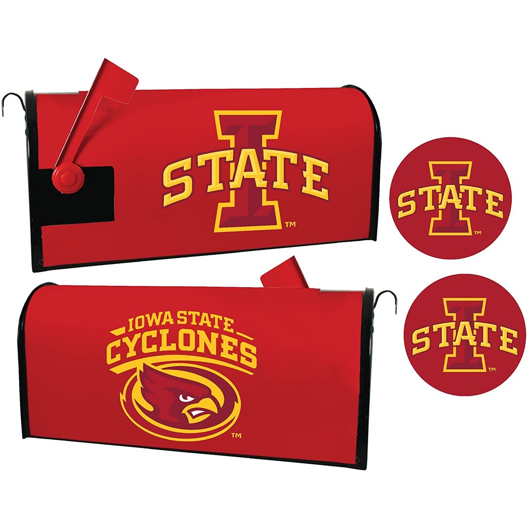R and R Imports Iowa State Cyclones Magnetic Mailbox Cover & Sticker Set