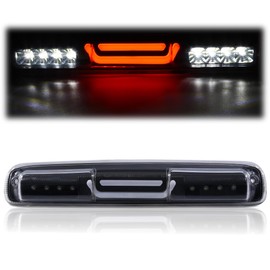 CROSSDESIGN Third 3rd Brake Lights LED Chrome High Mount Tail Lights Cargo Stop Lamps Compatible With 1999-2006 Chevy Silverado/GMC Sierra 1500 2500 3500 for 2007 HD