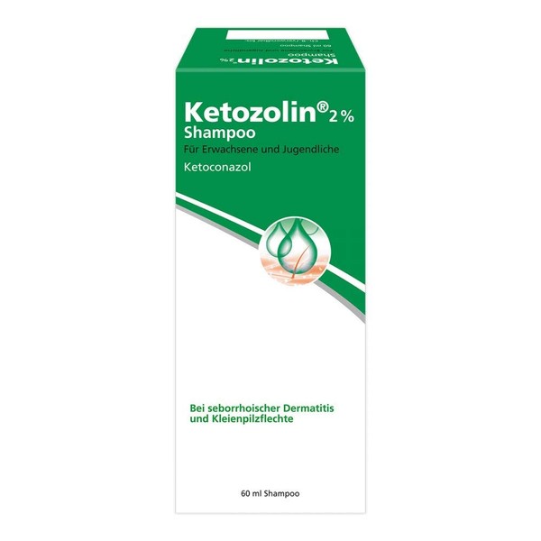 Ketozolin 2% Shampoo, 60 ml