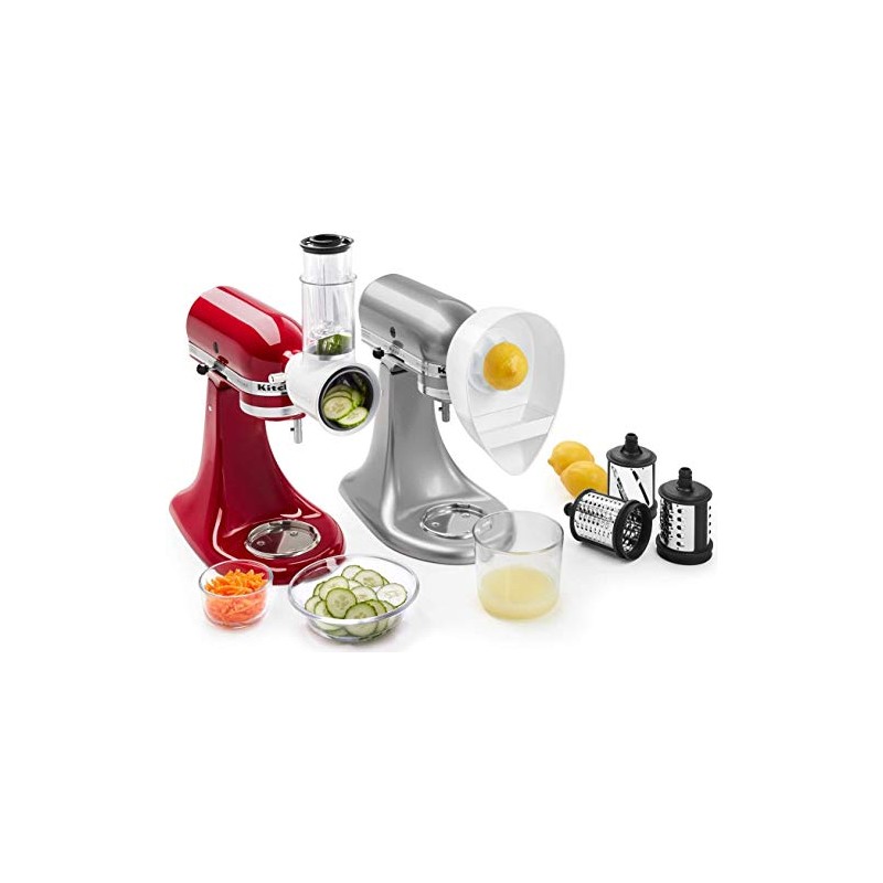 KitchenAid KSMVSJA Slicer/Shredder and Citrus Juicer Attachments