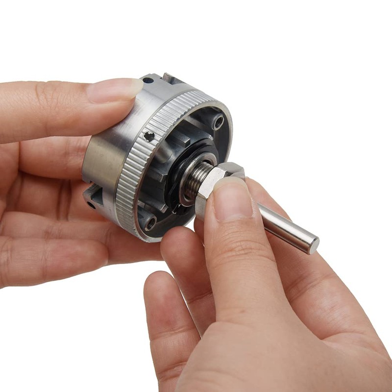 Mini Lathe Chuck, Zinc Alloy Three Jaw Chuck, M12*1 Chuck