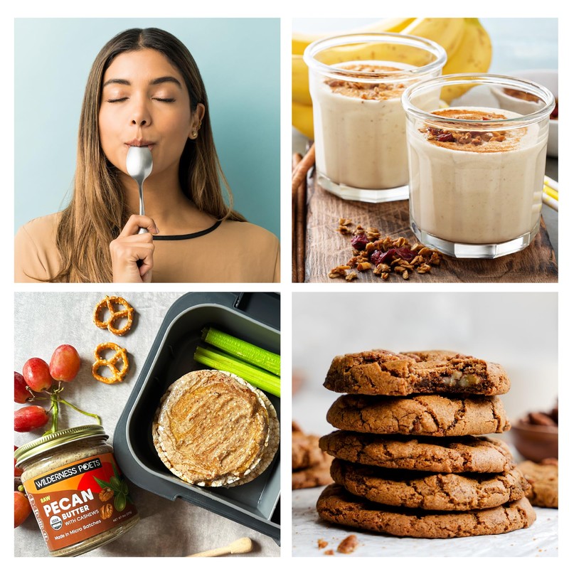 Wilderness Poets, Pecan Butter - Organic, Raw, Bulk Size (64