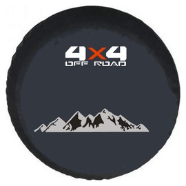 Compatible with Land Rover Freelander, Honda CR-V CRV Spare Tire Cover, Spare Wheel Cover, Soft Storage Bag Protector (S Size, 205/70R15, 215/65R16)