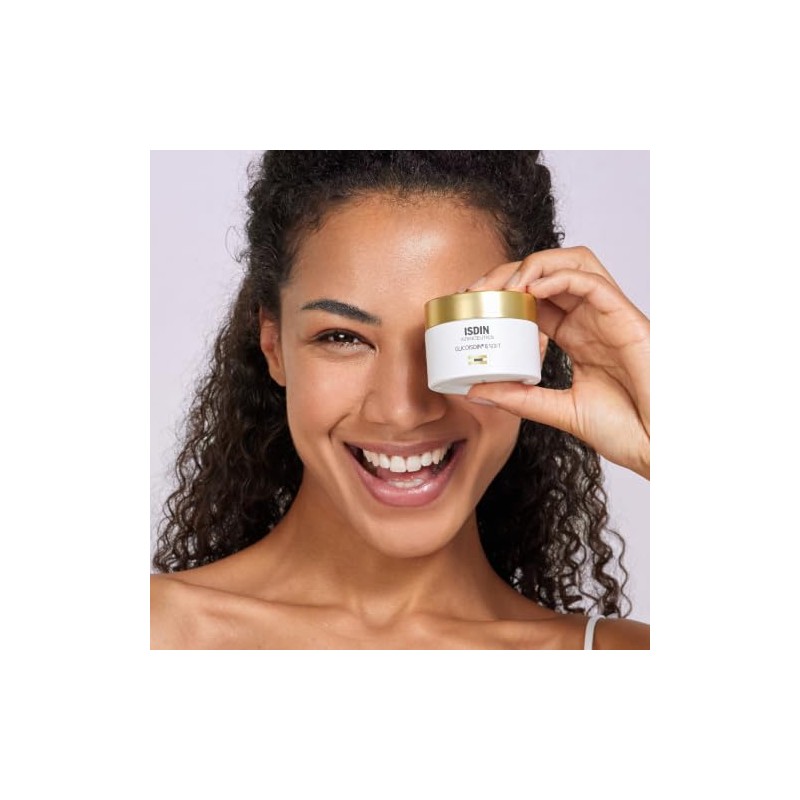 Isdinceutics Glicoisdin 8 Soft, Crema Facial Antiedad con Ácido Glicólico