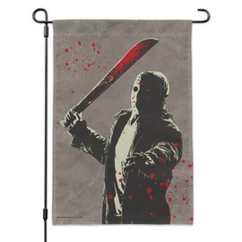 Friday the 13th Jason Character Garden Yard Flag