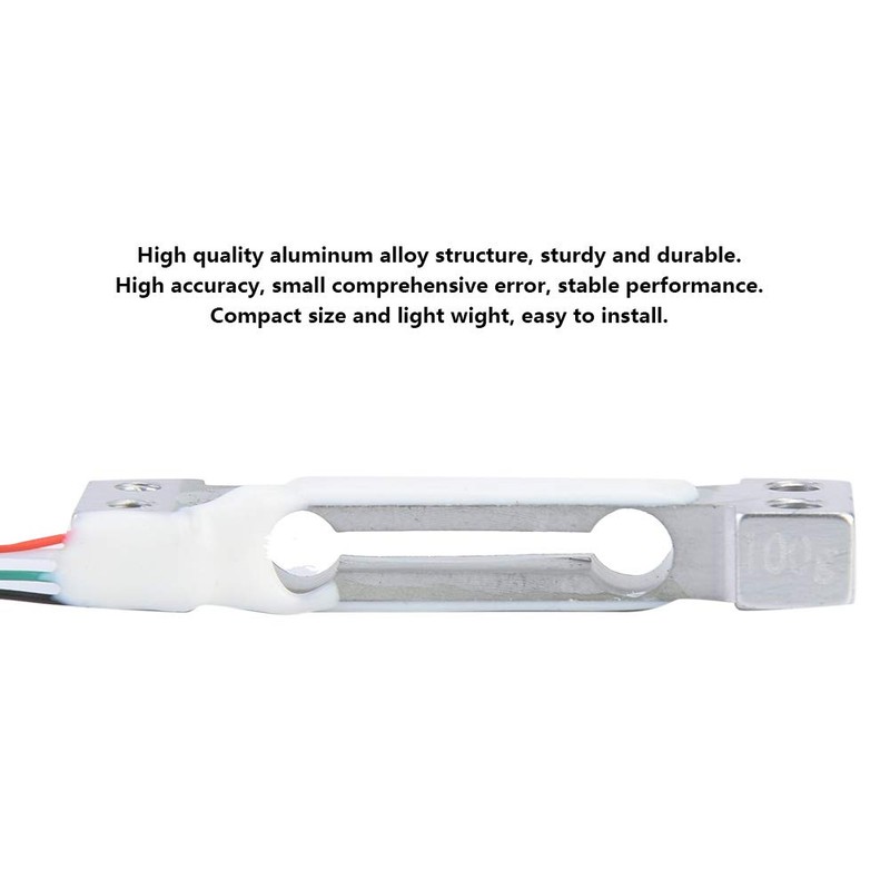 Eujgoov HighLoad Cell Sensor, 0-100g Weighting Sensor, Load Sensor Weighing
