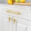 Asidrama 10 Pack 5 Inch(128mm) Brushed Gold Kitchen Cabinet Handles,