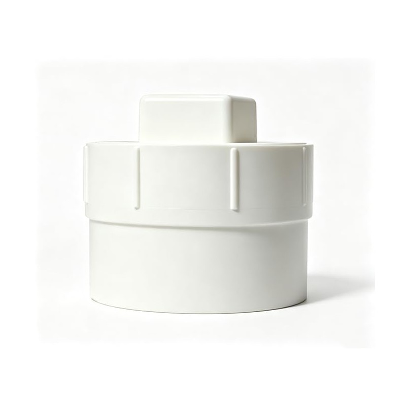 4" PVC Sewer Cleanout Cap with Plug