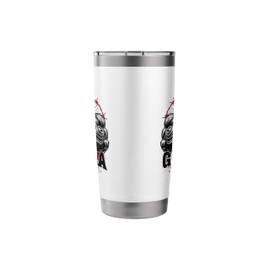 Gorilla Mode Workout Exercise Lifting Weights Strong Gym Stainless Steel Insulated Tumbler