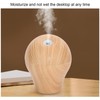 Mini Air Humidifier Rechargeable Aromatherapy Diffuser Night Light Desktop Mist