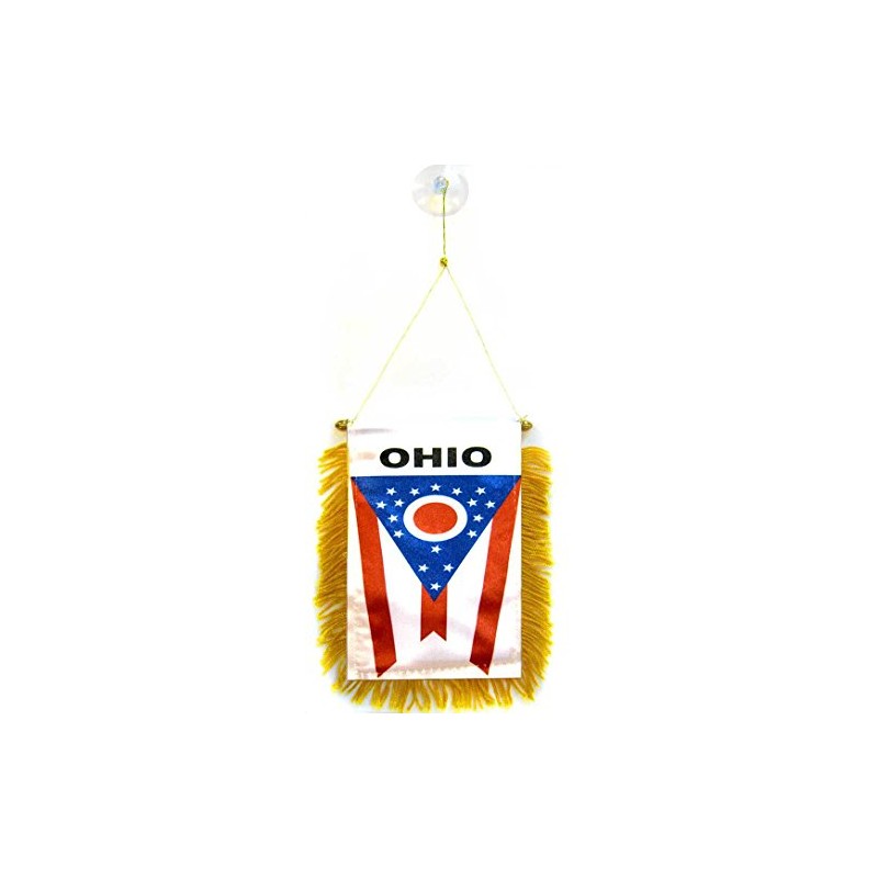 AZ FLAG Ohio Pennant 15 x 10 cm - State
