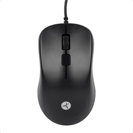 TECHZONE Mouse óptico alámbrico 1200 dpi, 3 Botones