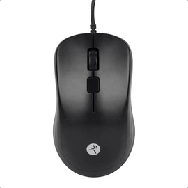 TECHZONE Mouse óptico alámbrico 1200 dpi, 3 Botones