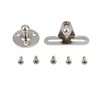 4Pcs Cabinet Door Hinges Lift Up Spring Flap Gas Strut