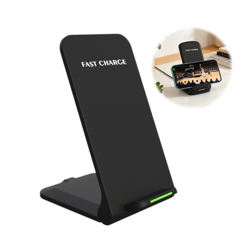 Wireless Charger, 15W Fast Wireless Phone Charger Stand with Dual